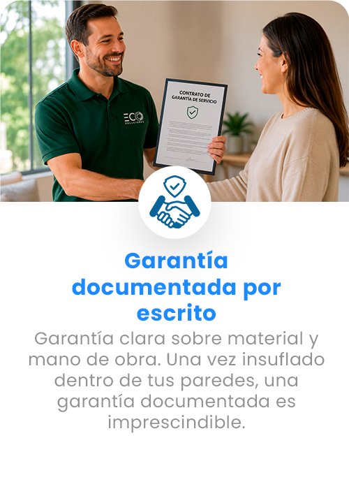 Garantía documentada por escrito