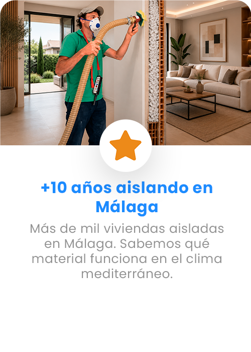 +10 años aislando en Málaga