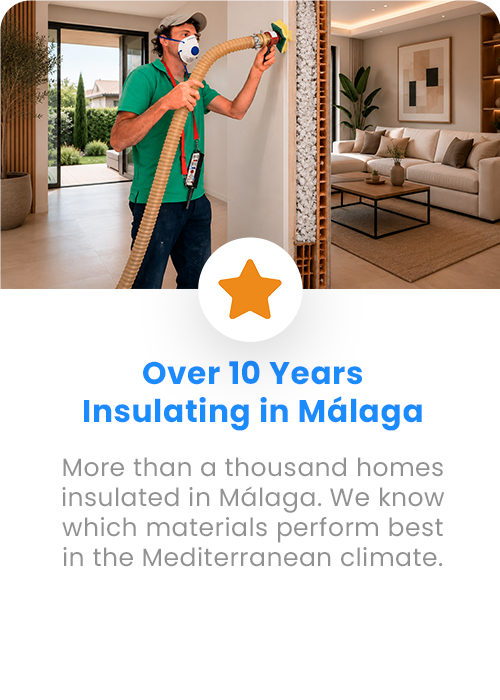+10 años aislando en Málaga